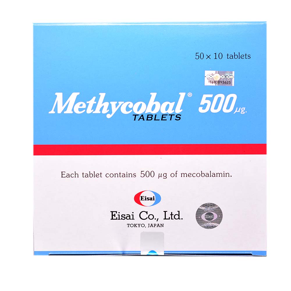 Health Shop - Methycobal 500mcg Tablets 50 X 10s